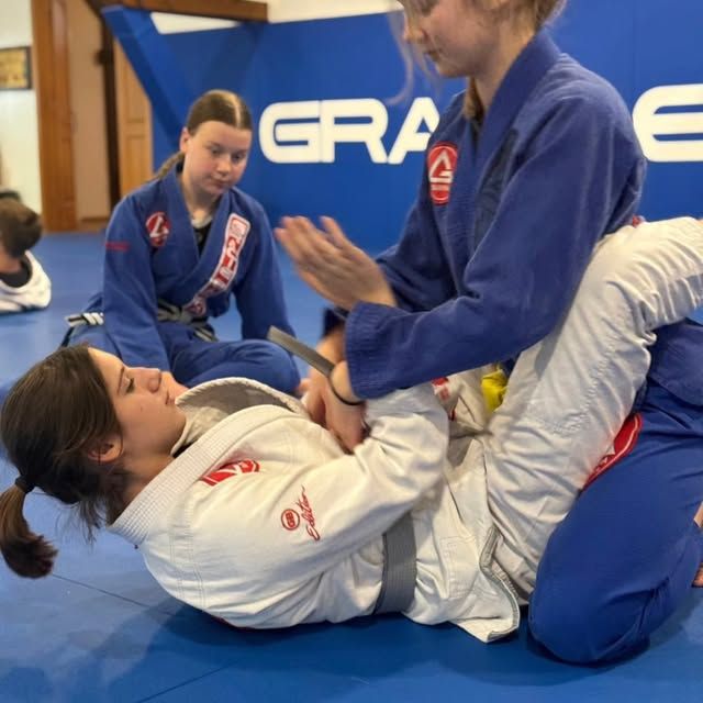 Trening na blazini Gracie Barra
